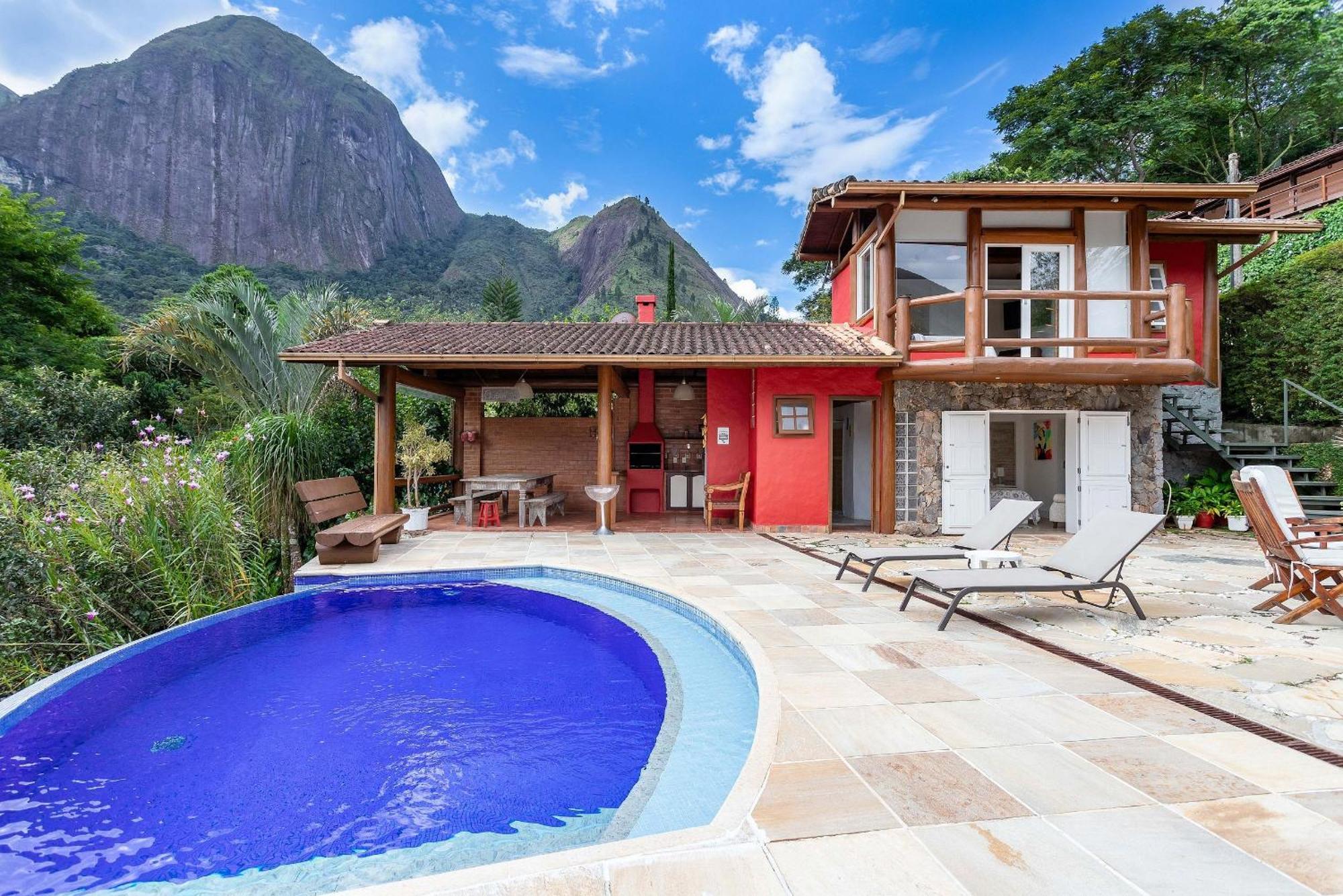 Casa Maria Comprida, Servico Incluido, Linda Vista Петрополис Экстерьер фото